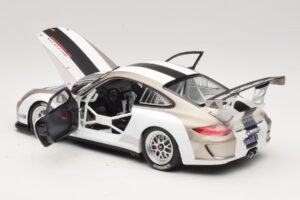 Porsche 911 997 GT3 Cup Bianco Con Strisce 2008 Minichamps 1:18 WAP0210130C Pressofusione — immagine 5 di 8