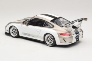 Porsche 911 997 GT3 Cup Bianco Con Strisce 2008 Minichamps 1:18 WAP0210130C Pressofusione — immagine 7 di 8