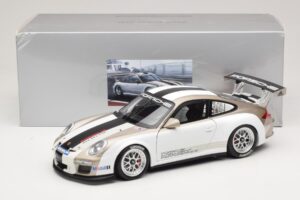 Porsche 911 997 GT3 Cup Bianco Con Strisce 2008 Minichamps 1:18 WAP0210130C Pressofusione — immagine 8 di 8