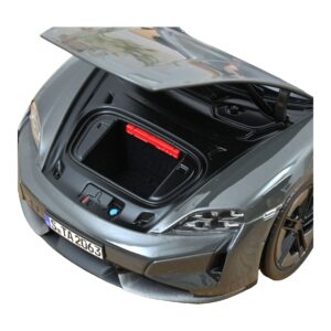 Porsche Taycan Turbo S Slate Grey Neo Norev 1:18 187654 Pressofusione — immagine 5 di 5