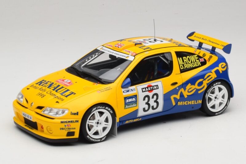 Renault Megane Maxi #33 P. Bugalski / J-P. Chiaroni Rally Sanremo 1998 Otto 1:18 OT1195 Resina