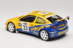 Renault Megane Maxi #33 P. Bugalski / J-P. Chiaroni Rally Sanremo 1998 Otto 1:18 OT1195 Resina — immagine 5 di 6