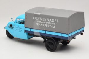 Tempo Hanseat Pickup Kühne & Nagel Frankfurt Minichamps 1:18 180099022 Pressofusione — immagine 5 di 6