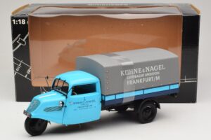 Tempo Hanseat Pickup Kühne & Nagel Frankfurt Minichamps 1:18 180099022 Pressofusione — immagine 6 di 6