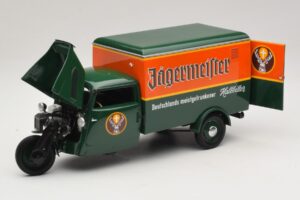Tempo Hanseat Furgone Jägermeister Minichamps 1:18 150099044 Pressofusione — immagine 2 di 8