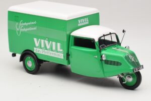 Tempo Hanseat Furgone Vivil Verde Minichamps 1:18 150099043 Pressofusione — immagine 4 di 6