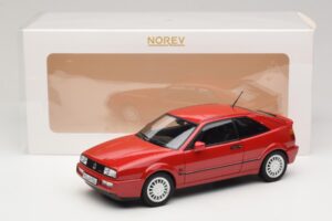 Volkswagen Corrado G60 Tornado Red Edizione Limitata Norev 1:18 188661 Pressofusione — immagine 8 di 8
