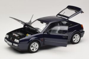 Volkswagen Corrado VR6 Aqua Blue Metallic Edizione Limitata Norev 1:18 188660 Pressofusione — immagine 2 di 8