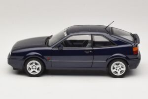 Volkswagen Corrado VR6 Aqua Blue Metallic Edizione Limitata Norev 1:18 188660 Pressofusione — immagine 4 di 8