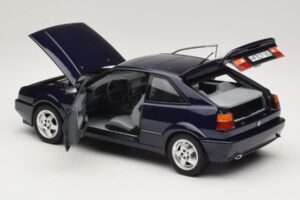 Volkswagen Corrado VR6 Aqua Blue Metallic Edizione Limitata Norev 1:18 188660 Pressofusione — immagine 5 di 8