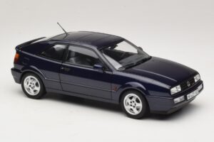 Volkswagen Corrado VR6 Aqua Blue Metallic Edizione Limitata Norev 1:18 188660 Pressofusione — immagine 6 di 8