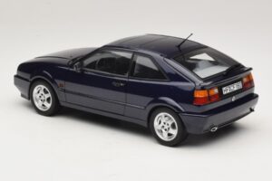 Volkswagen Corrado VR6 Aqua Blue Metallic Edizione Limitata Norev 1:18 188660 Pressofusione — immagine 7 di 8