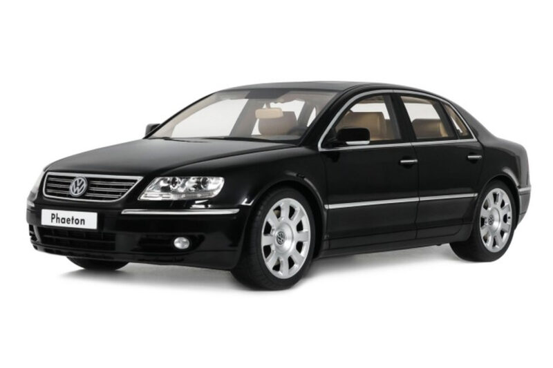 Volkswagen Phaeton 3D 6.0 W12 Nero Otto 1:18 Volkswagen Phaeton 3D 6.0 W12 Nero Otto 1:18 OT1266 Resina