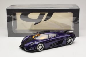 Koenigsegg Regera Viola GT Spirit 1:18 GT973 Resina — immagine 6 di 6