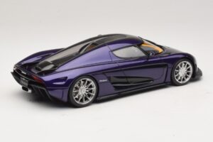 Koenigsegg Regera Viola GT Spirit 1:18 GT973 Resina — immagine 2 di 6