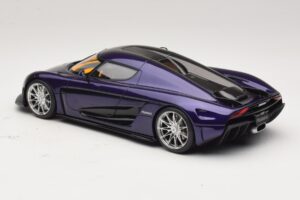 Koenigsegg Regera Viola GT Spirit 1:18 GT973 Resina — immagine 5 di 6