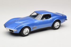 Chevrolet Corvette C3 Le Mans Blue Norev 1:18 189034 Pressofusione