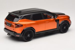 Dacia Duster Mk3 Redust Sport 4x2 Hybrid Metallic Orange Otto 1:18 OT1316 Resina — immagine 2 di 6