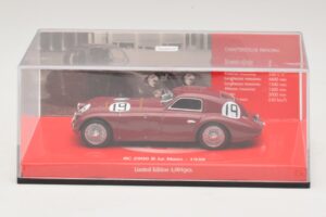 Alfa Romeo 8C 2900B #19 R. Sommer / C. Biondetti 24 Hours of Le Mans Winner 1938 Minichamps 1:43 403120473 Pressofusione — immagine 4 di 4