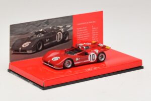Alfa Romeo T33/3 #10 R. Stommelen / N. Galli ADAC 1000km Nurburgring 1971 Minichamps 1:43 436711210 Pressofusione — immagine 2 di 5