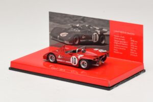 Alfa Romeo T33/3 #10 R. Stommelen / N. Galli ADAC 1000km Nurburgring 1971 Minichamps 1:43 436711210 Pressofusione — immagine 3 di 5