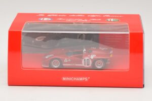 Alfa Romeo T33/3 #10 R. Stommelen / N. Galli ADAC 1000km Nurburgring 1971 Minichamps 1:43 436711210 Pressofusione — immagine 5 di 5