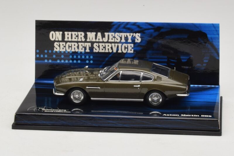Aston Martin DBS On Her Majesty's Secret Service Minichamps 1:43 Aston Martin DBS On Her Majesty's Secret Service Minichamps 1:43 436137600 Pressofusione