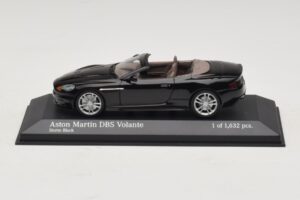 Aston Martin DBS Volante Nero Metallizzato Minichamps 1:43 400137930 Pressofusione