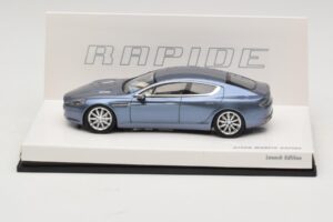 Aston Martin Rapide Blu Metallizzato Minichamps 1:43 437137903 Pressofusione