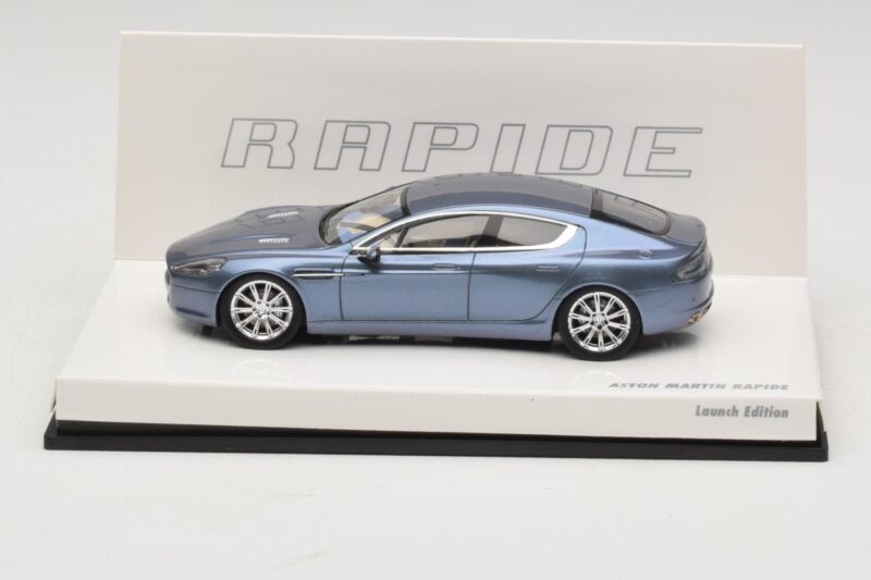 Aston Martin Rapide Blu Metallizzato Minichamps 1:43 437137903 Pressofusione