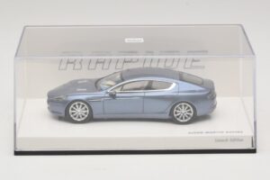 Aston Martin Rapide Blu Metallizzato Minichamps 1:43 437137903 Pressofusione — immagine 4 di 5