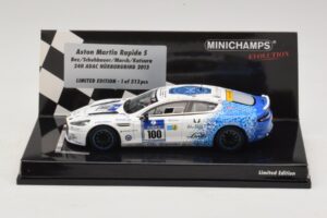 Aston Martin Rapide S #100 Bez / Schubauer 24 Hours of Nurburgring 2013 Minichamps 1:43 437131300 Pressofusione