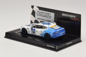 Aston Martin Rapide S #100 Bez / Schubauer 24 Hours of Nurburgring 2013 Minichamps 1:43 437131300 Pressofusione — immagine 3 di 5