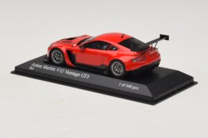 Aston Martin V12 Vantage GT3 Rosso Minichamps 1:43 4371121392 Pressofusione — immagine 3 di 4