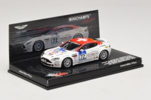 Aston Martin V8 Vantage #72 24 Hours of Nurburgring 2009 Minichamps 1:43 437091372 Pressofusione — immagine 2 di 5