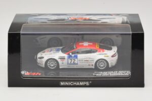 Aston Martin V8 Vantage #72 24 Hours of Nurburgring 2009 Minichamps 1:43 437091372 Pressofusione — immagine 5 di 5