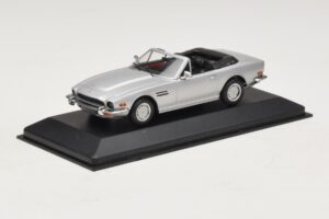 Aston Martin V8 Volante Argento Minichamps 1:43 400137601 Pressofusione — immagine 2 di 4