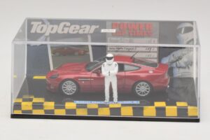 Aston Martin Vanquish S Rosso Top Gear Con Figurina Minichamps 1:43 519431372 Pressofusione — immagine 4 di 5