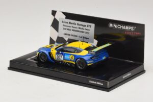 Aston Martin Vantage GT3 #007 A. Simonsen / Turner 24 Hours of Nurburgring 2013 Minichamps 1:43 437131307 Pressofusione — immagine 3 di 5