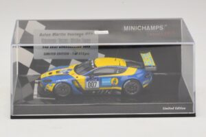 Aston Martin Vantage GT3 #007 A. Simonsen / Turner 24 Hours of Nurburgring 2013 Minichamps 1:43 437131307 Pressofusione — immagine 4 di 5