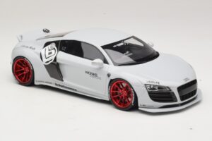 Audi R8 42 Liberty Walk Bianco GT Spirit 1:18 GT325 Resina — immagine 4 di 6