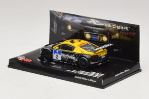 Audi R8 LMS GT3 #2 24 Hours of Nurburgring 2010 Minichamps 1:43 437101902 Pressofusione — immagine 3 di 5