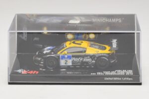 Audi R8 LMS GT3 #2 24 Hours of Nurburgring 2010 Minichamps 1:43 437101902 Pressofusione — immagine 5 di 5