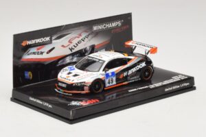 Audi R8 LMS GT3 #49 Krebs / Vogler Hankook 24 Hours of Nurburgring 2010 Minichamps 1:43 437101949 Pressofusione — immagine 2 di 5