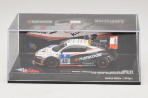 Audi R8 LMS GT3 #49 Krebs / Vogler Hankook 24 Hours of Nurburgring 2010 Minichamps 1:43 437101949 Pressofusione — immagine 4 di 5