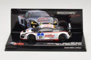 Audi R8 LMS GT3 #97 Phoenix Racing 24 Hours of Nurburgring 2010 Minichamps 1:43 437101997 Pressofusione