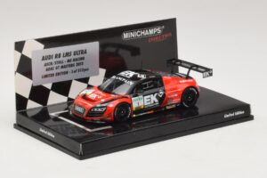 Audi R8 LMS Ultra #1 EK S. Asch / Stoll ADAC GT Masters 2013 Minichamps 1:43 437130101 Pressofusione — immagine 2 di 5