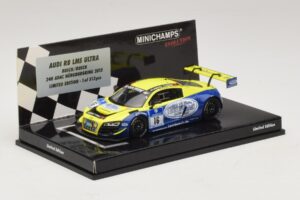 Audi R8 LMS Ultra #16 Busch 24 Hours of Nurburgring 2013 Minichamps 1:43 437130116 Pressofusione — immagine 2 di 5