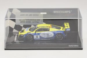 Audi R8 LMS Ultra #16 Busch 24 Hours of Nurburgring 2013 Minichamps 1:43 437130116 Pressofusione — immagine 4 di 5