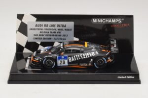 Audi R8 LMS Ultra #29 Team WRT Sandstorm L. Vanthoor 24 Hours of Nurburgring 2013 Minichamps 1:43 437130129 Pressofusione